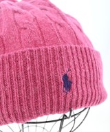 Polo Ralph Lauren（ポロラルフローレン）ニットキャップ・ビーニー ピンク サイズ:- レディース/2200668969024