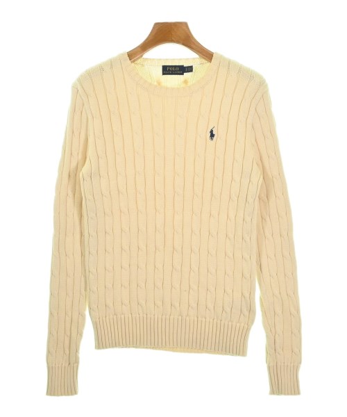 Polo Ralph Lauren(ポロラルフローレン)ニット・セーター 白 サイズ:S/2200672091131