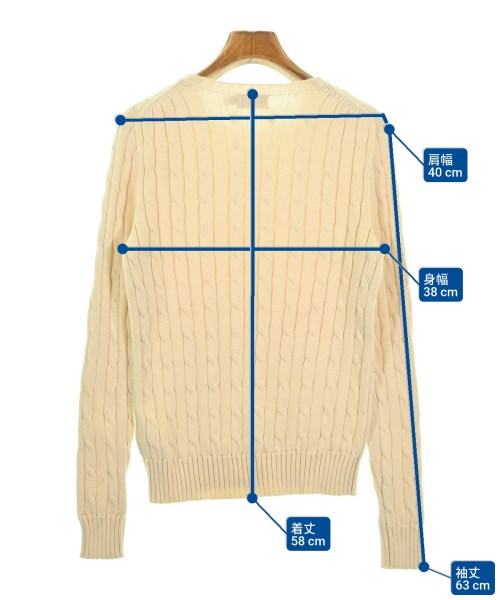 Polo Ralph Lauren（ポロラルフローレン）ニット・セーター 白 サイズ:S レディース/2200672091131