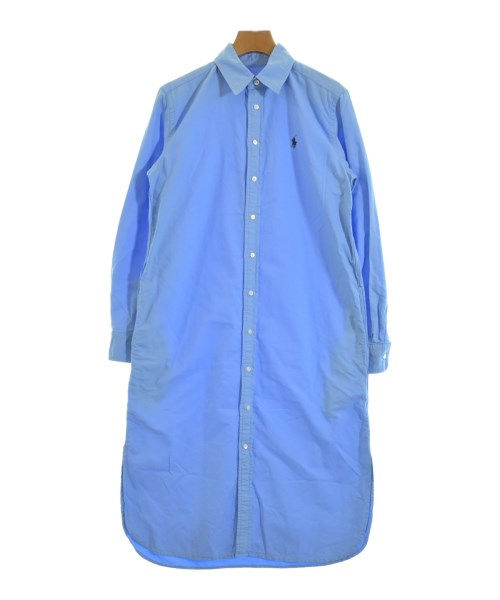 Polo Ralph Lauren(ポロラルフローレン)シャツワンピース 青 サイズ:2(S位)/2200685058022