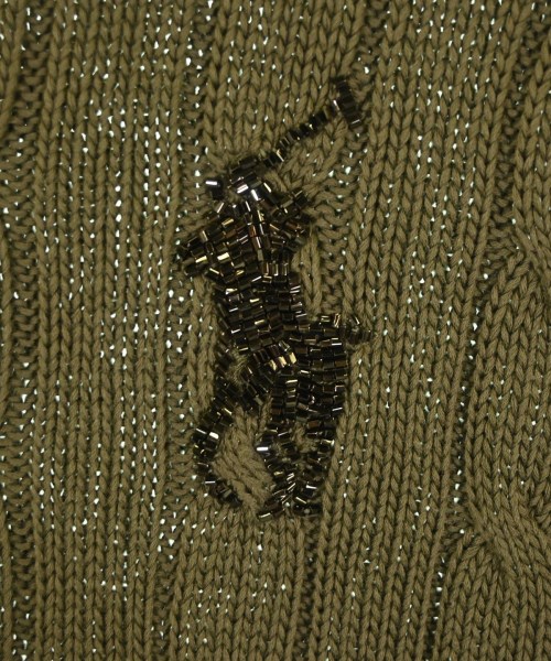 Polo Ralph Lauren（ポロラルフローレン）ニット・セーター カーキ サイズ:S レディース/2200681333079