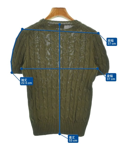 Polo Ralph Lauren（ポロラルフローレン）ニット・セーター カーキ サイズ:S レディース/2200681333079