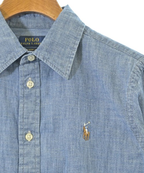 Polo Ralph Lauren（ポロラルフローレン）カジュアルシャツ 青 サイズ:6(M位) レディース/2200680282033