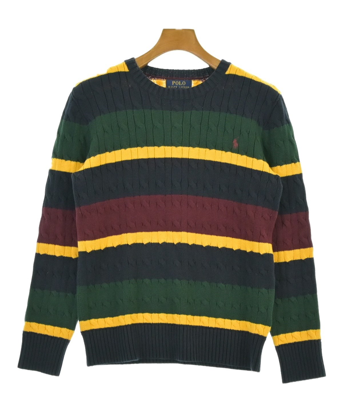 【新品未着用】POLO Ralph Lauren ニット Polo Ralph Lauren（ポロラルフローレン）ニット 紺 サイズ:160(15T