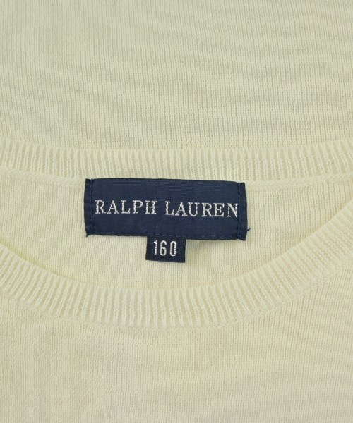 Ralph Lauren（ラルフローレン）ニット 白 サイズ:160(15T-16T) キッズ/2200686518129