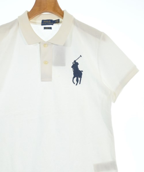 Polo Ralph Lauren（ポロラルフローレン）ポロシャツ 白 サイズ:L レディース/2200687789023
