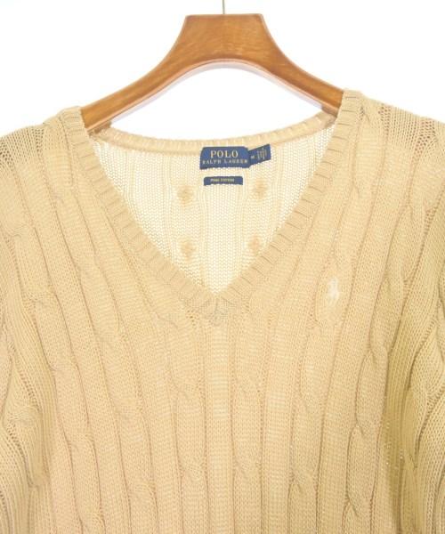 Polo Ralph Lauren（ポロラルフローレン）ニット・セーター ベージュ サイズ:M レディース/2200688586058