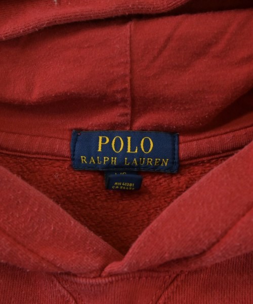 Polo Ralph Lauren（ポロラルフローレン）パーカー 赤 サイズ:160 キッズ/2200683157055