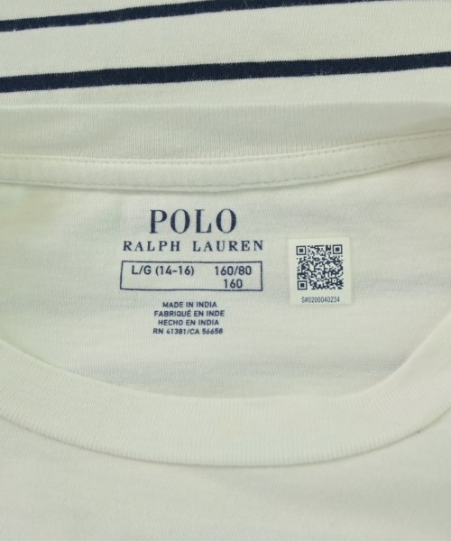 Polo Ralph Lauren（ポロラルフローレン）Tシャツ・カットソー 白 サイズ:160 キッズ/2200689667046