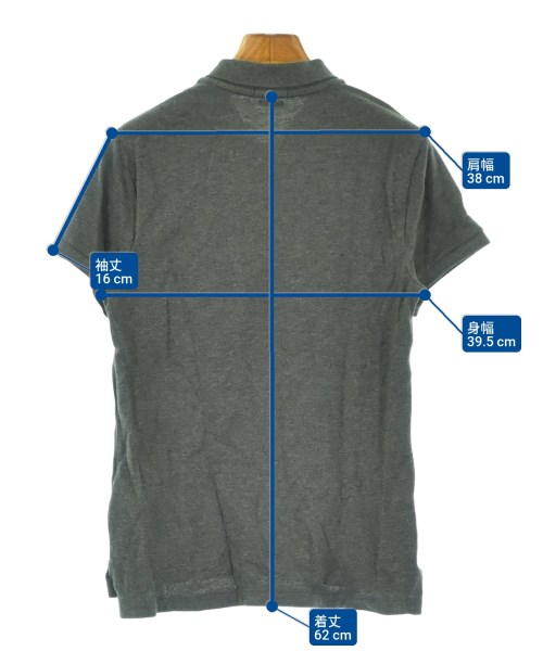 Polo Ralph Lauren（ポロラルフローレン）ポロシャツ グレー サイズ:M レディース/2200685951101