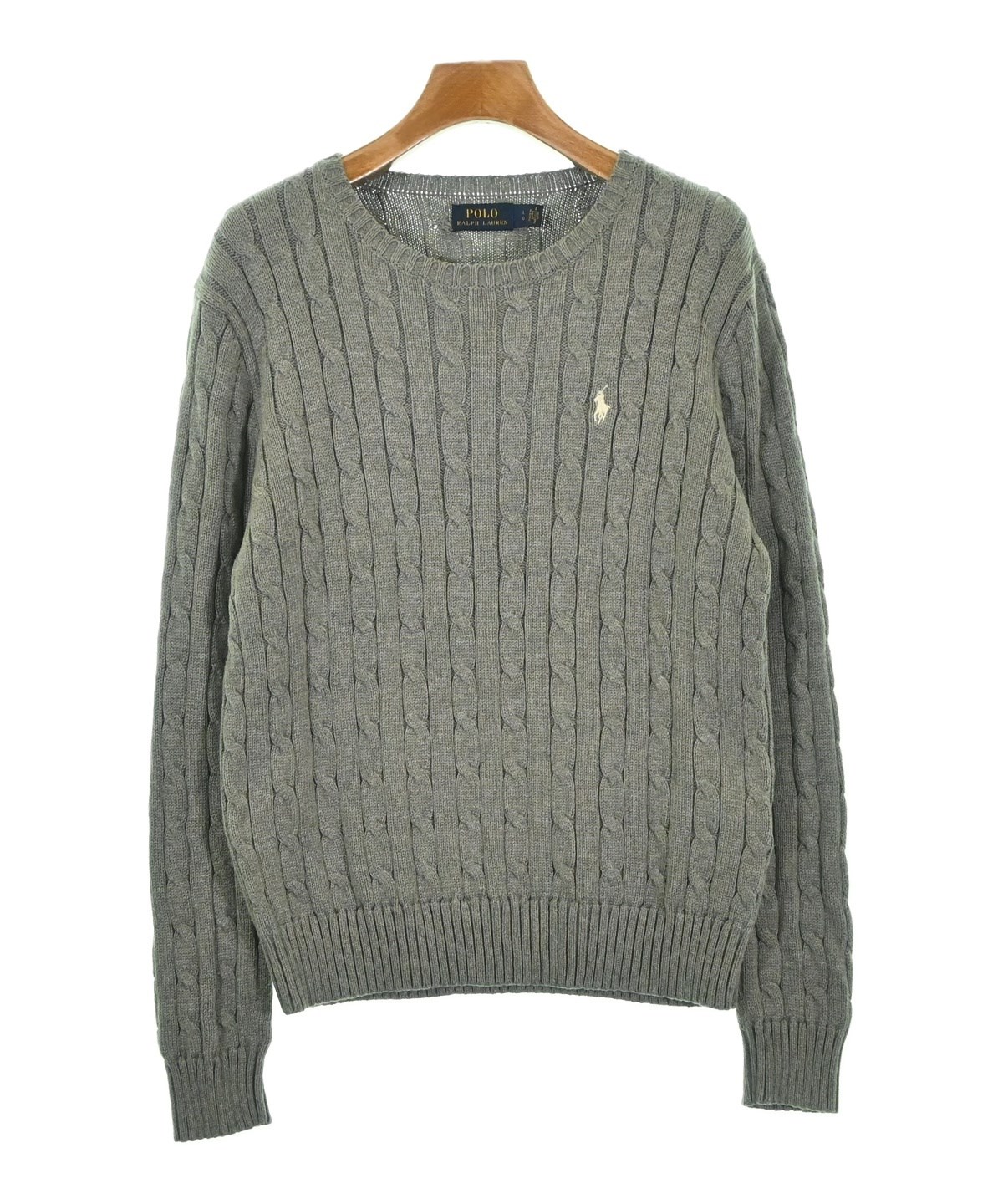 RRL グレー セーター 極美品 サイズ M Polo Ralph Lauren Polo Ralph Lauren（ポロラルフローレン）ニット・セーター グレー