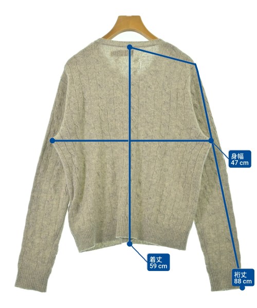 Polo Ralph Lauren（ポロラルフローレン）カーディガン グレー サイズ:L レディース/2200686699040