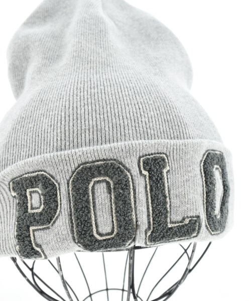 Polo Ralph Lauren（ポロラルフローレン）ニットキャップ・ビーニー グレー サイズ:- レディース/2200687534104