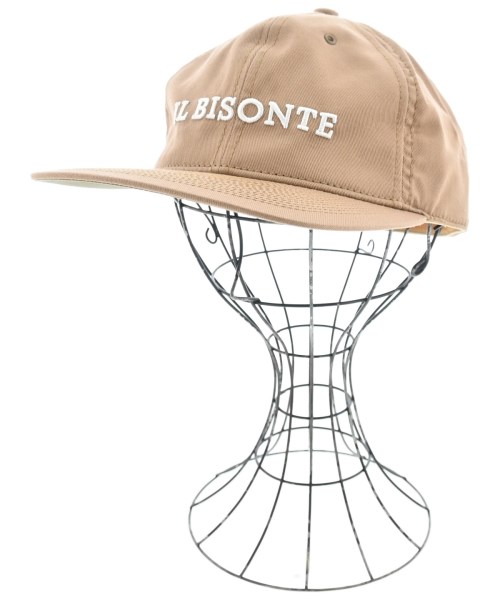 IL BISONTE(イルビゾンテ)キャップ 茶 サイズ:M/2200699791045