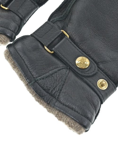 IL BISONTE（イルビゾンテ）手袋 黒 サイズ:7.5 レディース/2200647725177