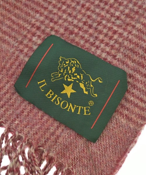 IL BISONTE（イルビゾンテ）ストール 赤 サイズ:- レディース/2200686796169