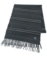 BURBERRY BLACK LABEL（バーバリーブラックレーベル）マフラー グレー サイズ:- メンズ/2200632412020