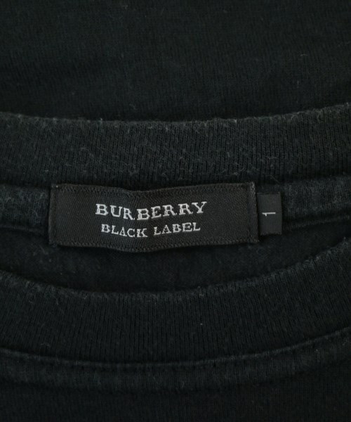 BURBERRY BLACK LABEL（バーバリーブラックレーベル）Tシャツ・カットソー 黒 サイズ:1(S位) レディース/2200674428065