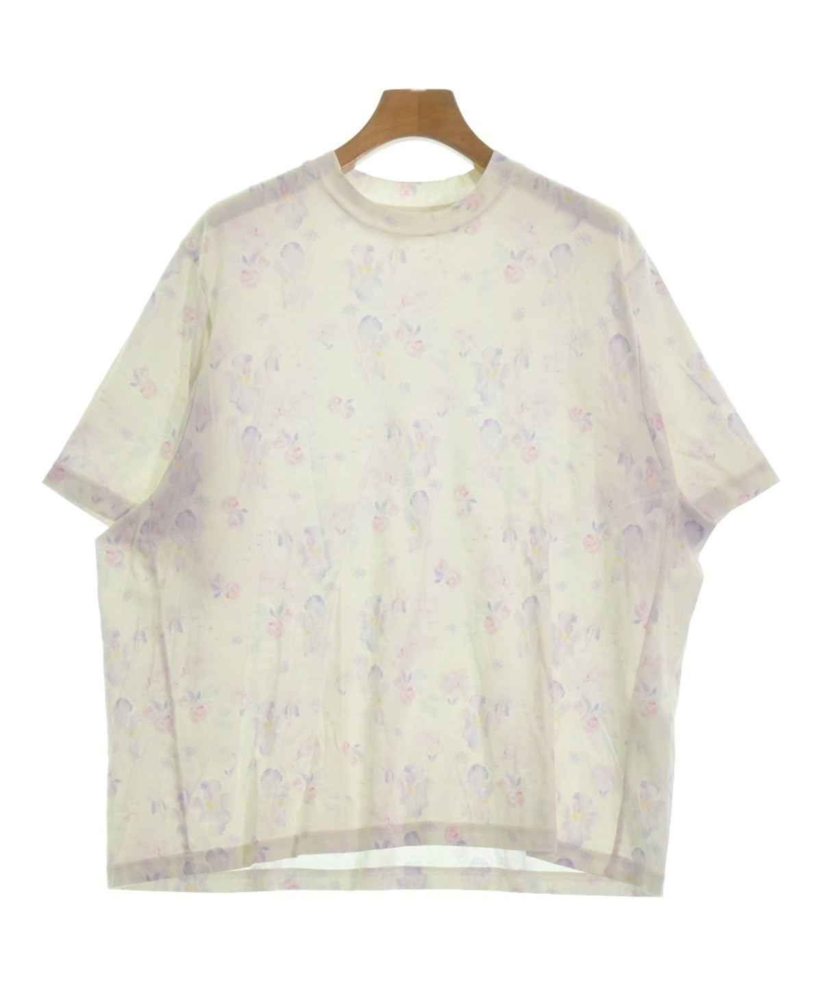 美品】マメクロゴウチ 23SS 長袖カットソー 1 S ホワイト