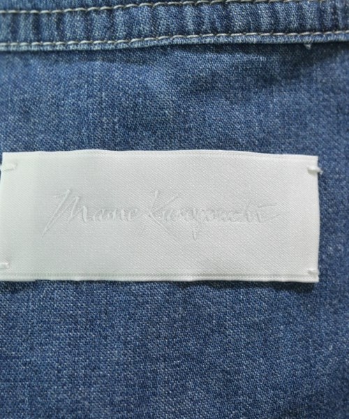 Mame Kurogouchi（マメクロゴウチ）カジュアルシャツ 青 サイズ:1(S位) レディース/2200621379044