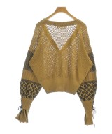 Mame Kurogouchi（マメクロゴウチ）カーディガン 茶 サイズ:1(S位) レディース/2200620705011