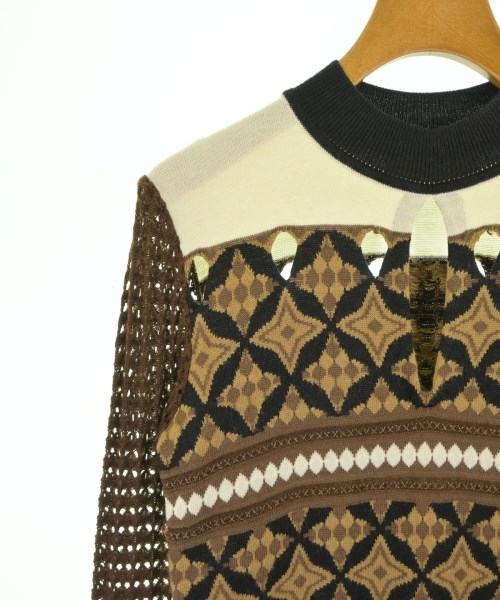 Mame Kurogouchi（マメクロゴウチ）ワンピース 茶 サイズ:1(S位) レディース/2200636939028