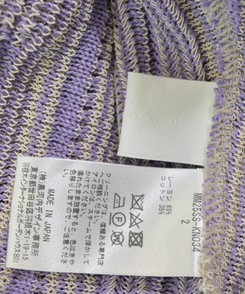 Mame Kurogouchi（マメクロゴウチ）カーディガン 紫 サイズ:2(M位) レディース/2200623883075