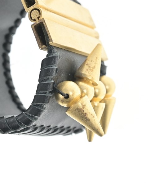 Mame Kurogouchi（マメクロゴウチ）ブレスレット・バングル 黒 サイズ:- レディース/2200637191685