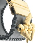 Mame Kurogouchi（マメクロゴウチ）ブレスレット・バングル 黒 サイズ:- レディース/2200637191685