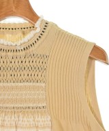 Mame Kurogouchi（マメクロゴウチ）ベスト/ノースリーブ ベージュ サイズ:1(S位) レディース/2200621755282