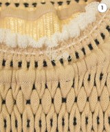 Mame Kurogouchi（マメクロゴウチ）ベスト/ノースリーブ ベージュ サイズ:1(S位) レディース/2200621755282