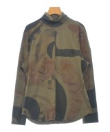 Mame Kurogouchi（マメクロゴウチ）Tシャツ・カットソー カーキ サイズ:4(XL位) レディース/2200625825073