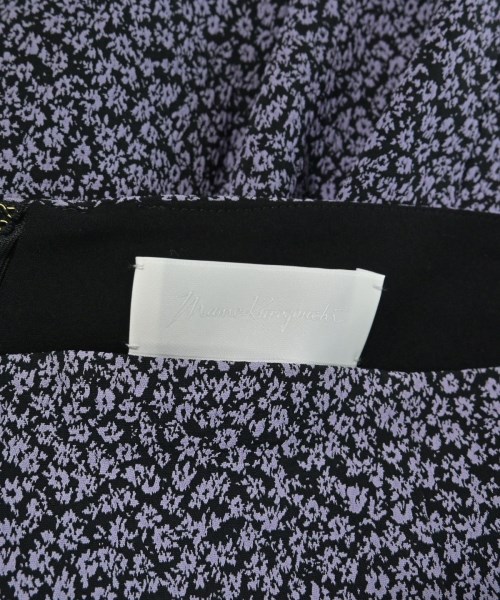 Mame Kurogouchi（マメクロゴウチ）ロング・マキシ丈スカート 紫 サイズ:3(L位) レディース/2200625825080