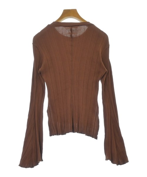 Mame Kurogouchi（マメクロゴウチ）Tシャツ・カットソー 茶 サイズ:1(S位) レディース/2200623925010