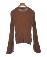Mame Kurogouchi（マメクロゴウチ）Tシャツ・カットソー 茶 サイズ:1(S位) レディース/2200623925010