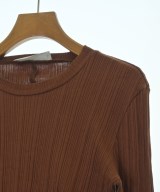 Mame Kurogouchi（マメクロゴウチ）Tシャツ・カットソー 茶 サイズ:1(S位) レディース/2200623925010