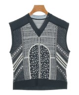 Mame Kurogouchi（マメクロゴウチ）ベスト 紺 サイズ:1(S位) レディース/2200624308102