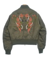 Mame Kurogouchi（マメクロゴウチ）スタジャン カーキ サイズ:2(M位) レディース/2200639116020