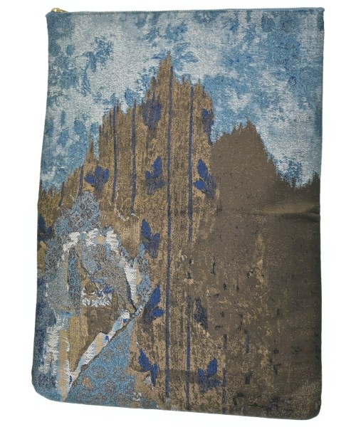 Mame Kurogouchi（マメクロゴウチ）クラッチバッグ 青 サイズ:- レディース/2200639116136