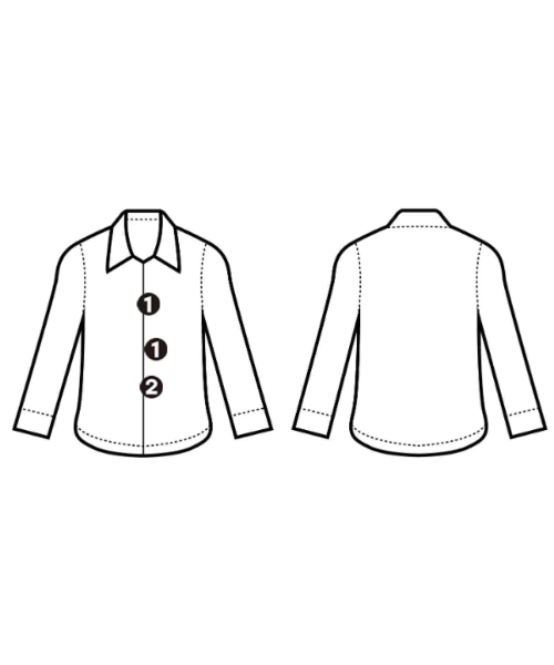 Mame Kurogouchi（マメクロゴウチ）カジュアルシャツ 白 サイズ:1(S位) レディース/2200640698027