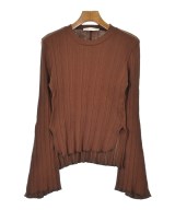 Mame Kurogouchi（マメクロゴウチ）Tシャツ・カットソー 茶 サイズ:1(S位) レディース/2200640698034