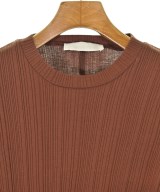 Mame Kurogouchi（マメクロゴウチ）Tシャツ・カットソー 茶 サイズ:1(S位) レディース/2200640698034