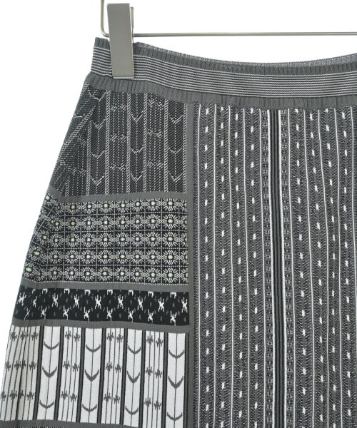 Mame Kurogouchi（マメクロゴウチ）ロング・マキシ丈スカート グレー サイズ:2(M位) レディース/2200639441061