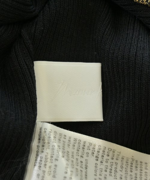 Mame Kurogouchi（マメクロゴウチ）ニット・セーター 黒 サイズ:2(M位) レディース/2200639441085