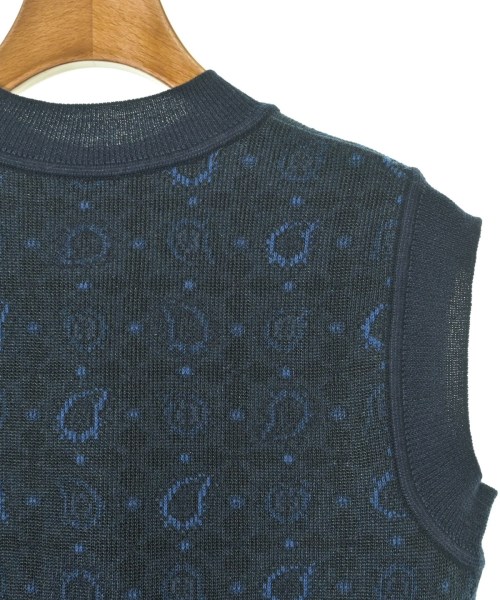 Mame Kurogouchi（マメクロゴウチ）ニット・セーター 紺 サイズ:1(S位) レディース/2200641693021