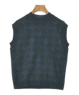 Mame Kurogouchi（マメクロゴウチ）ニット・セーター 紺 サイズ:1(S位) レディース/2200641693021