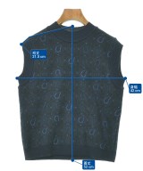 Mame Kurogouchi（マメクロゴウチ）ニット・セーター 紺 サイズ:1(S位) レディース/2200641693021