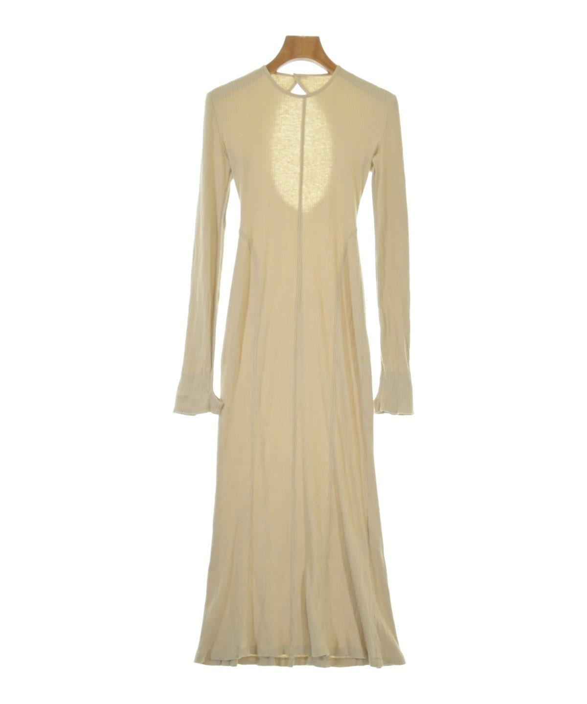 Mame Kurogouchi ワンピース ベージュ　サイズ1　75900円 Mame Kurogouchi（マメクロゴウチ）ワンピース ベージュ サイズ:1(S位