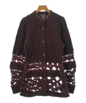 Mame Kurogouchi マメ　クロゴウチ カーディガン レディース 【古着】【中古】 Mame Kurogouchi（マメクロゴウチ）カーディガン 赤 サイズ:1(S位