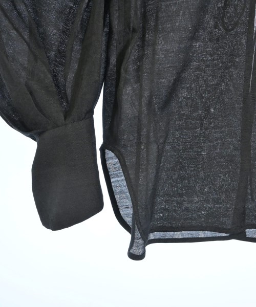 Mame Kurogouchi（マメクロゴウチ）カジュアルシャツ 黒 サイズ:2(M位) レディース/2200621492040